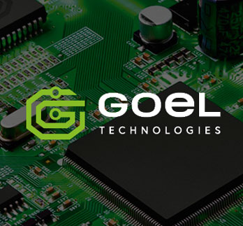 Logo pro výrobce elekroniky GOEL